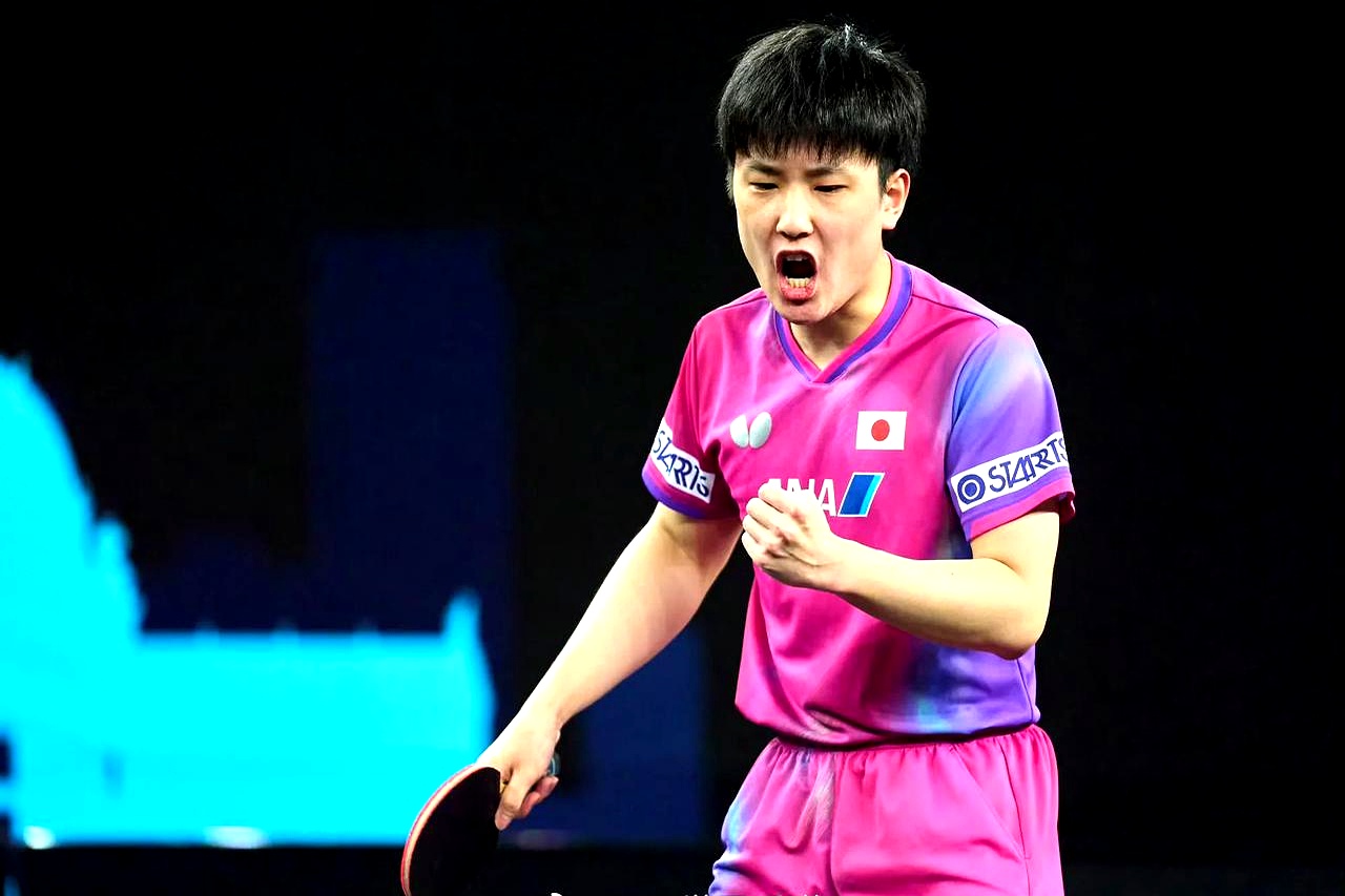 日本乒乓球队爆冷英国乒乓球队，水谷隼打破历史纪录