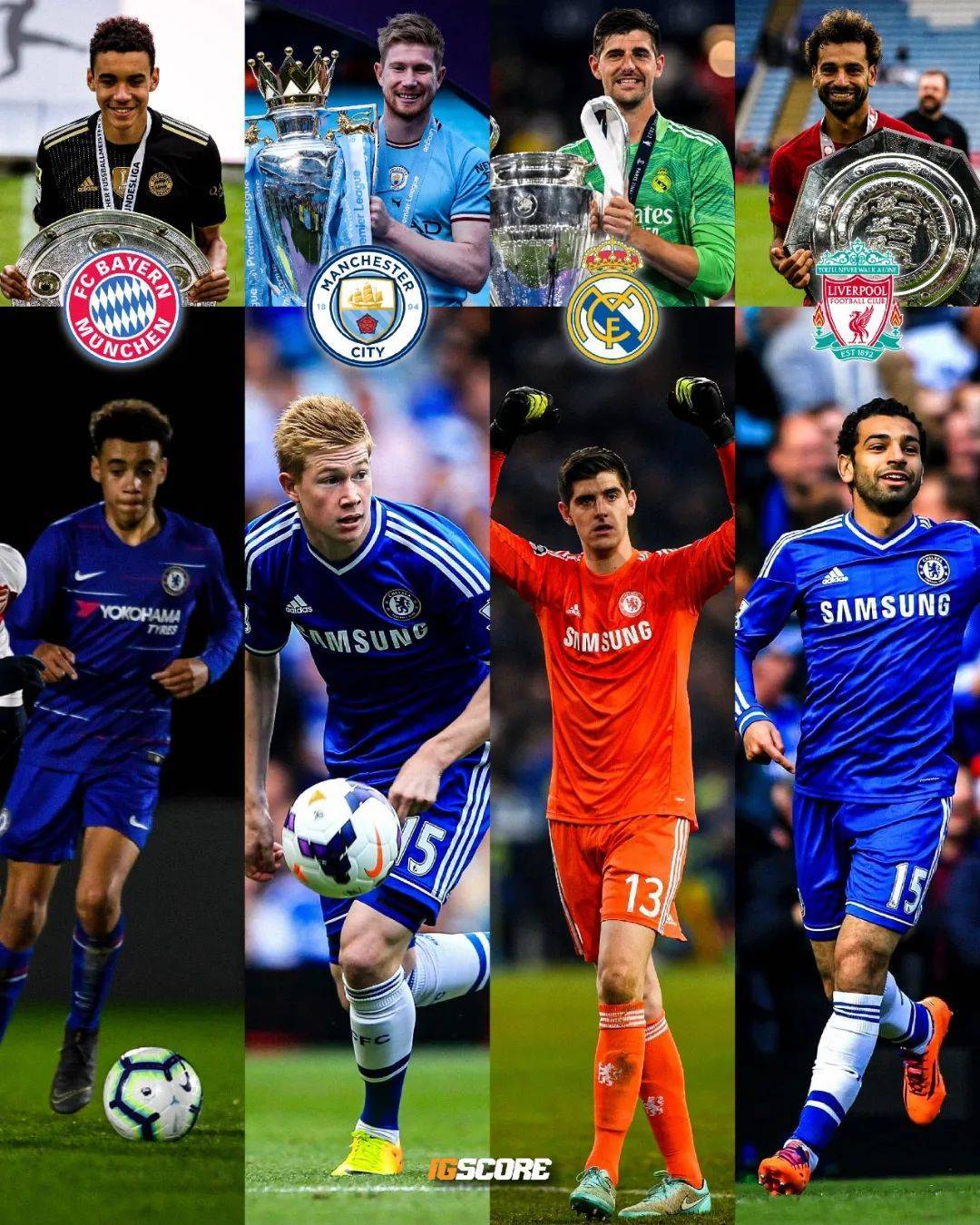 切尔西碾压葡萄牙，库尔图瓦扛起全队